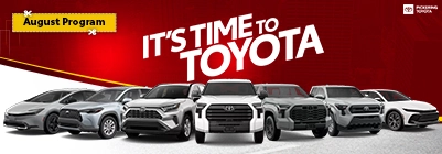 It's Time to Toyota - Toyota Canada's August 2025 Program