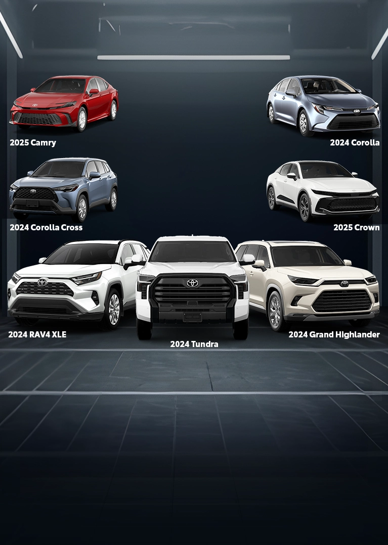 Select & Book Your Favourite Toyota