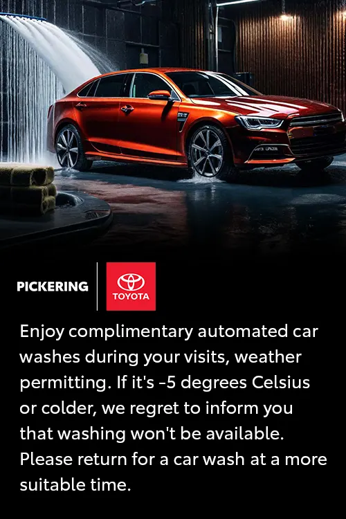 Pickering Toyota Car Wash Service