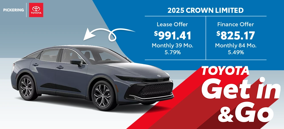 Get in & Go 2025 Crown Limited Deals @ Pickering Toyota