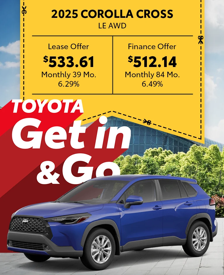 Get in & Go 2025 Toyota Corolla Cross LE AWD @ Pickering Toyota