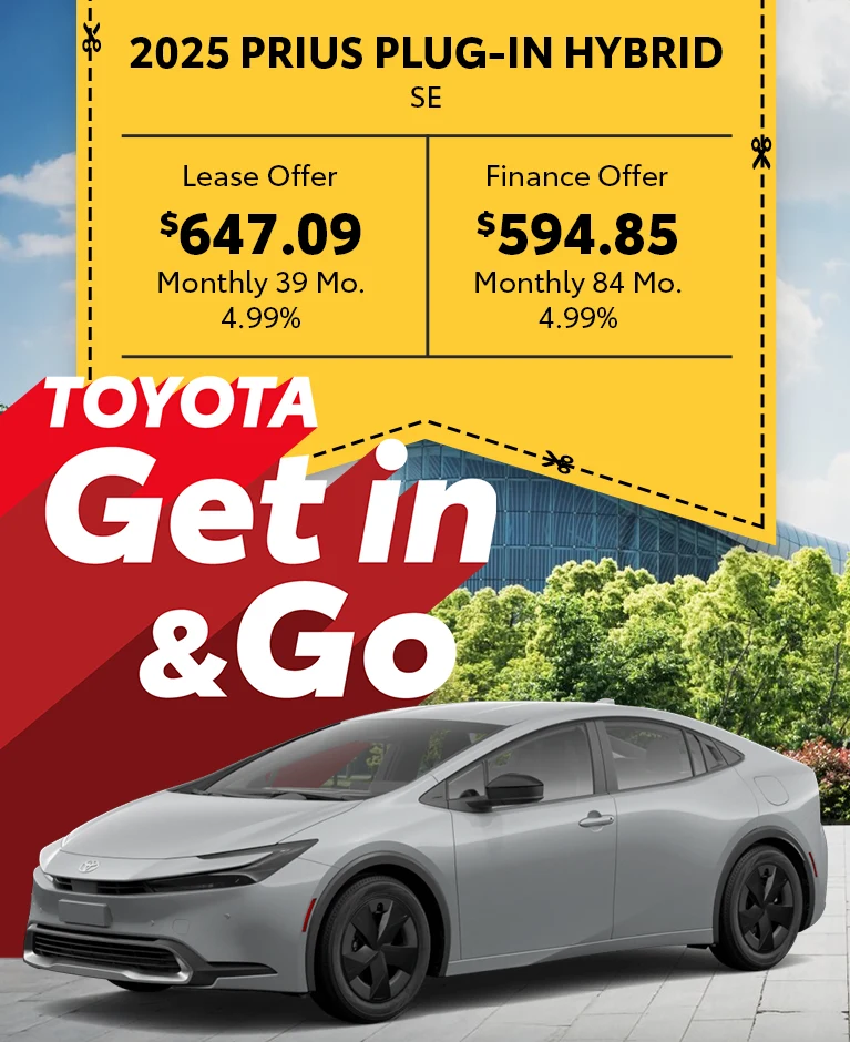 Get in & Go 2025 Toyota Prius Plug-in Hybrid SE @ Pickering Toyota