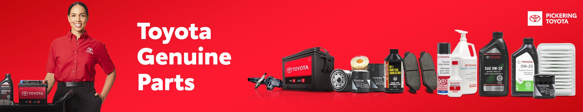 Toyota Genuine Parts at Pickering Toyota