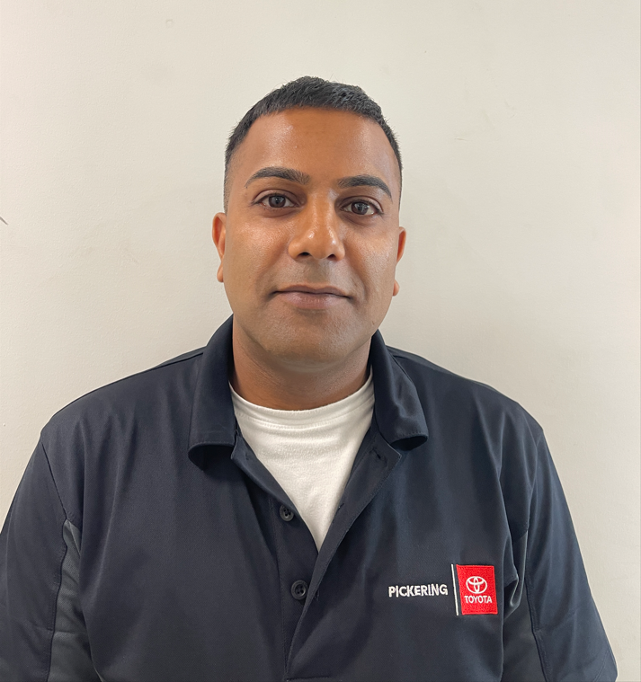 Pickering Toyota Service Advisor Ryan Ramdhanny