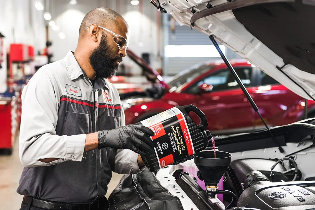 Toyota Coolant Flush Service