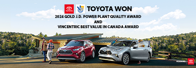 Toyota Canada’s Prestigious Awards