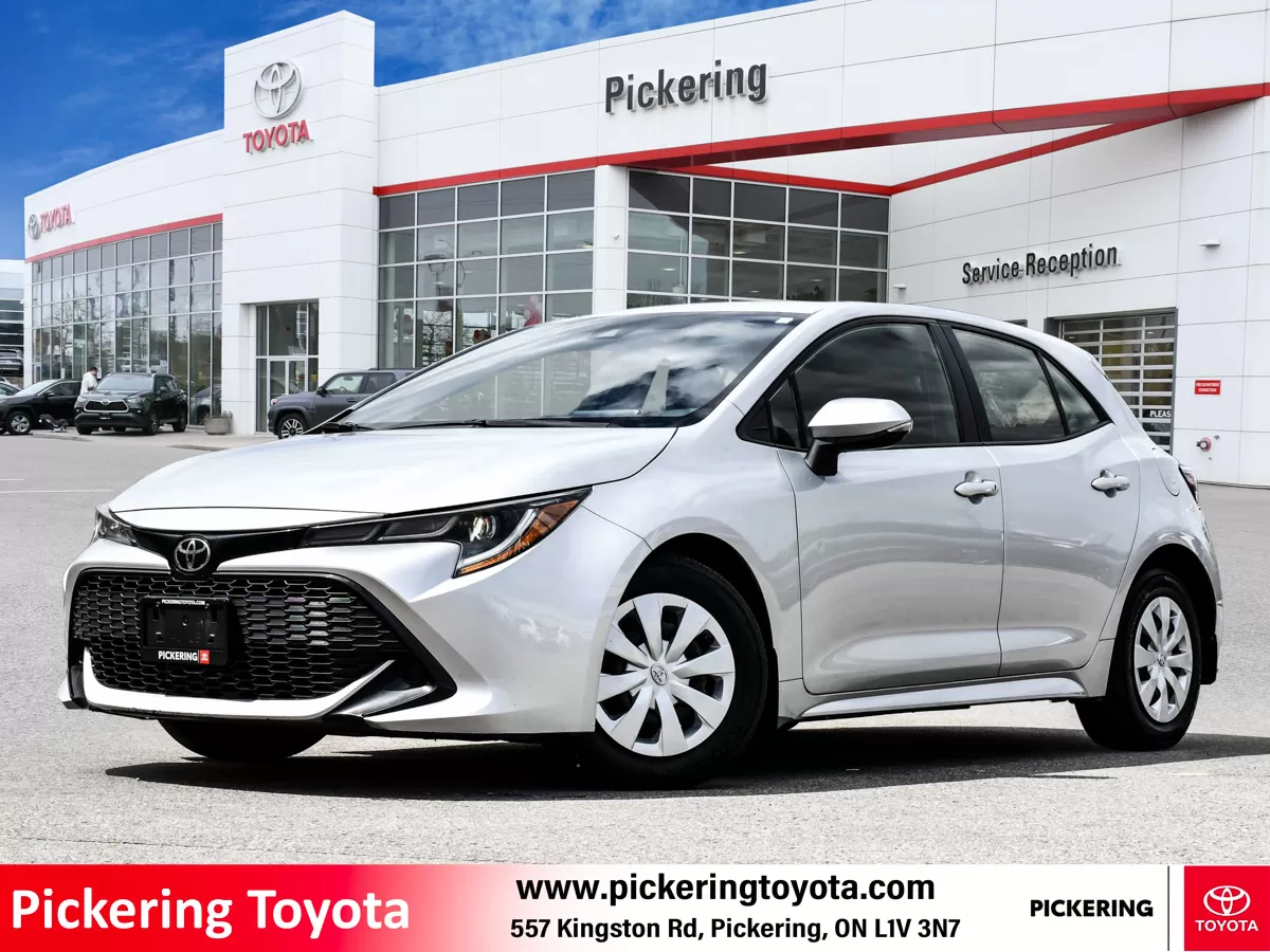 2020 Toyota Corolla Hatchback CVT